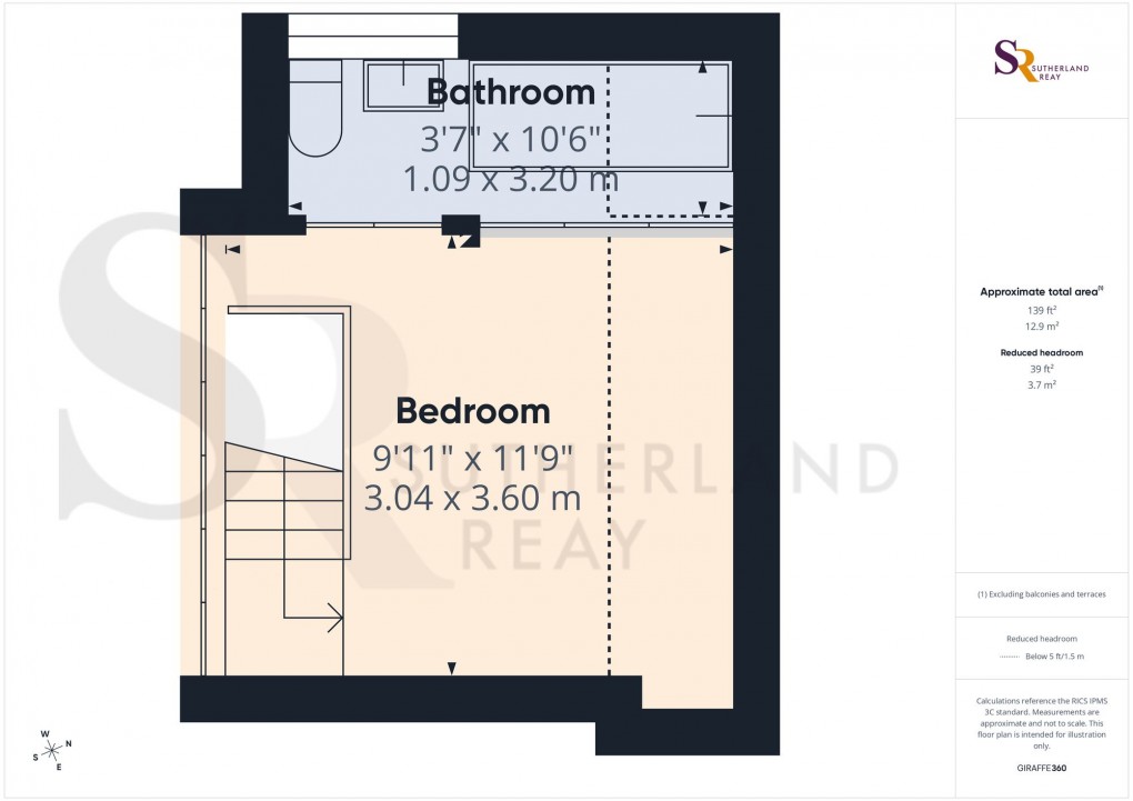 Floorplan for Ellers Bank, Hayfield, SK22
