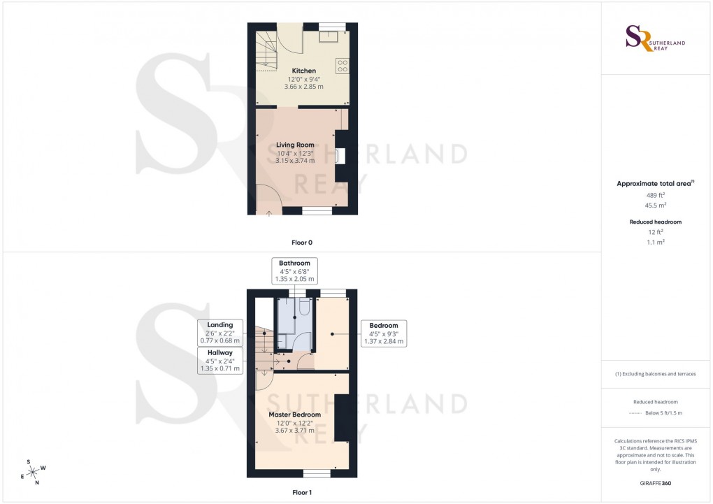 Floorplan for Hibbert Street, New Mills, SK22