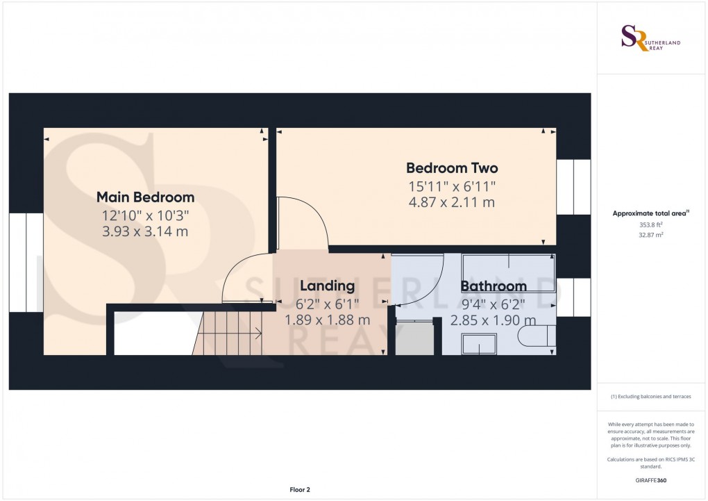 Floorplan for Church Street, Hayfield, SK22