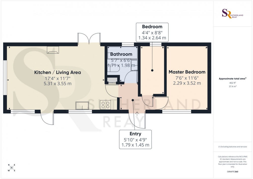 Floorplan for Whaley Bridge, Tunstead Milton, SK23