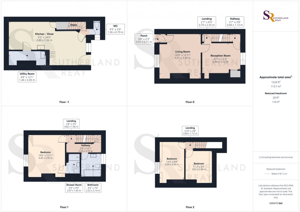 Floorplan for Macclesfield Road, Whaley Bridge, SK23