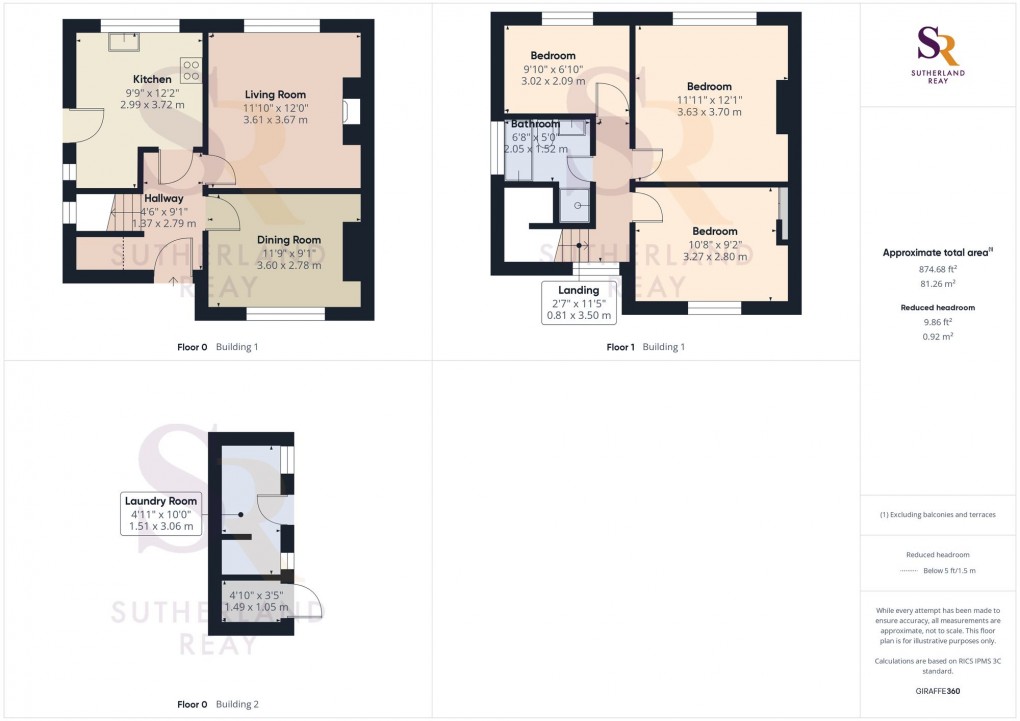 Floorplan for Peak Road, New Mills, SK22