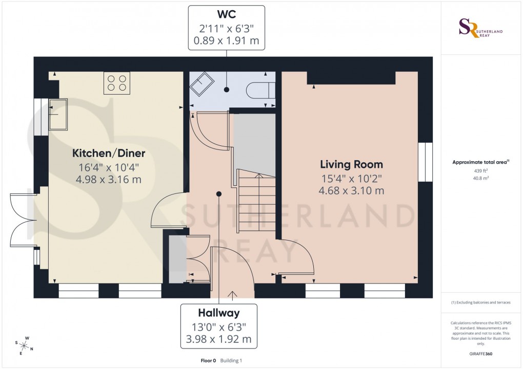 Floorplan for Hopton Wood Way, Buxton, SK17