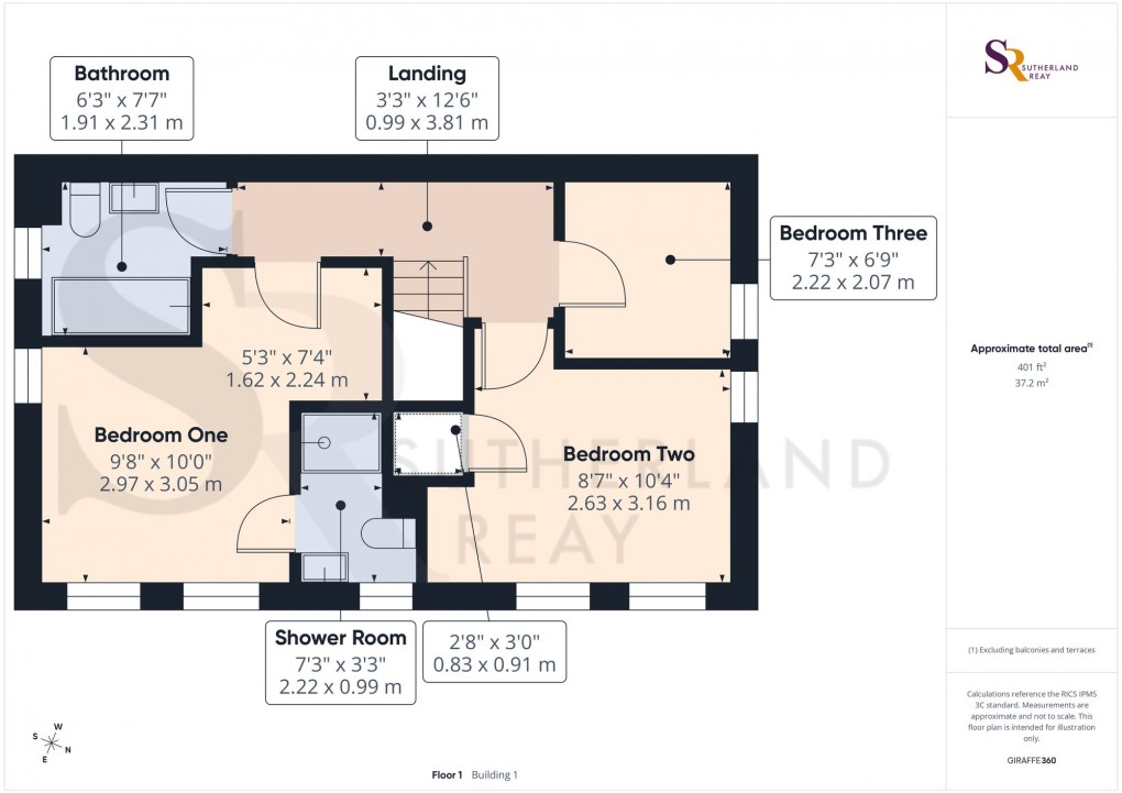 Floorplan for Hopton Wood Way, Buxton, SK17