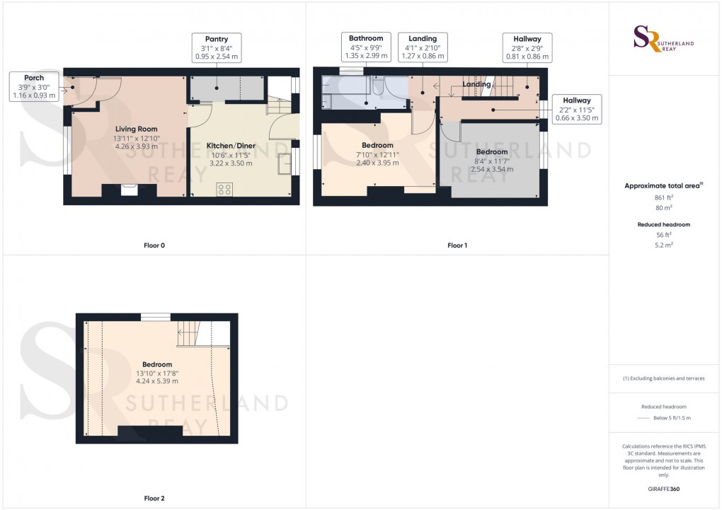 Floorplan for Macclesfield Road, Whaley Bridge, SK23