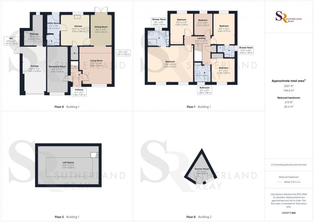 Floorplan for South Head Drive, Chapel-En-Le-Frith, SK23