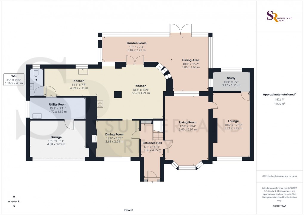 Floorplan for Eccles Road, Chapel-En-Le-Frith, SK23