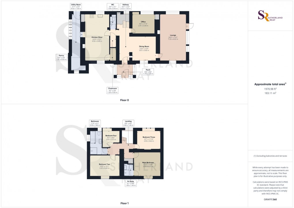 Floorplan for Laneside Road, New Mills, SK22