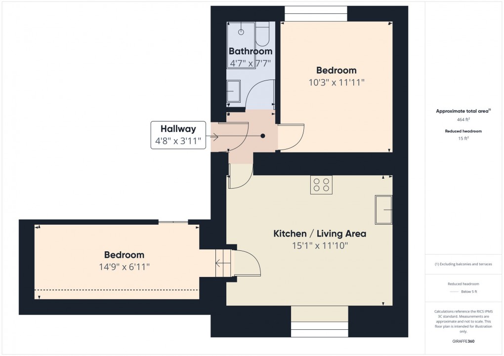 Floorplan for Lower Rock Street, New Mills, SK22