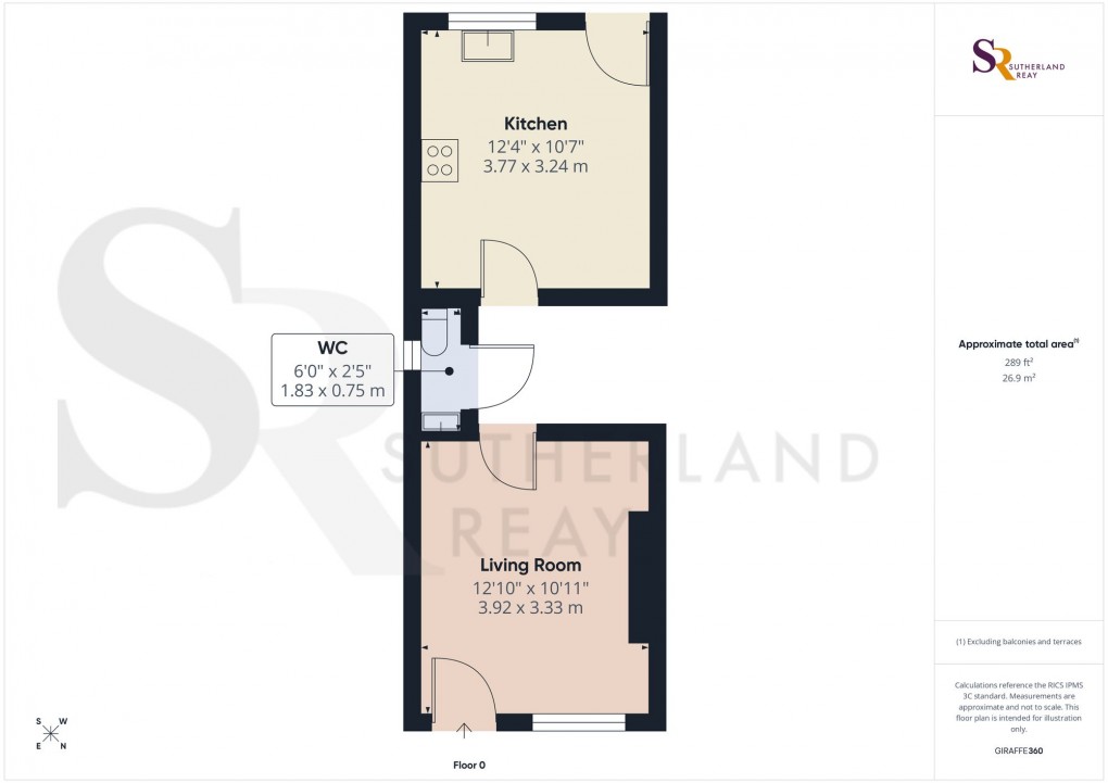 Floorplan for Macclesfield Road, Whaley Bridge, SK23
