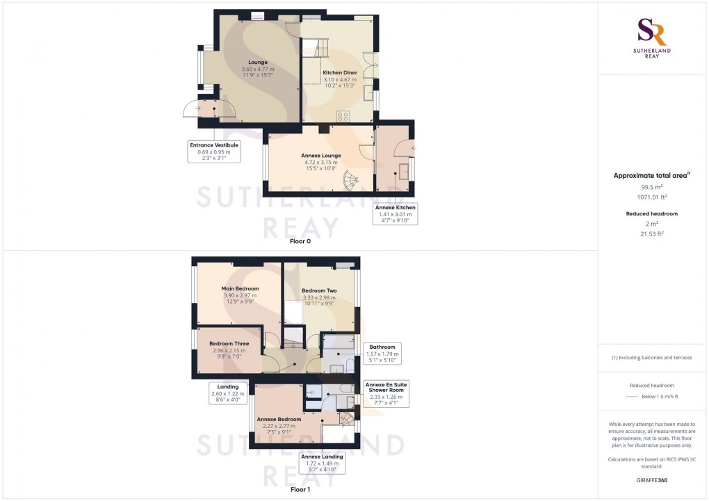 Floorplan for Meadowside, Disley, SK12