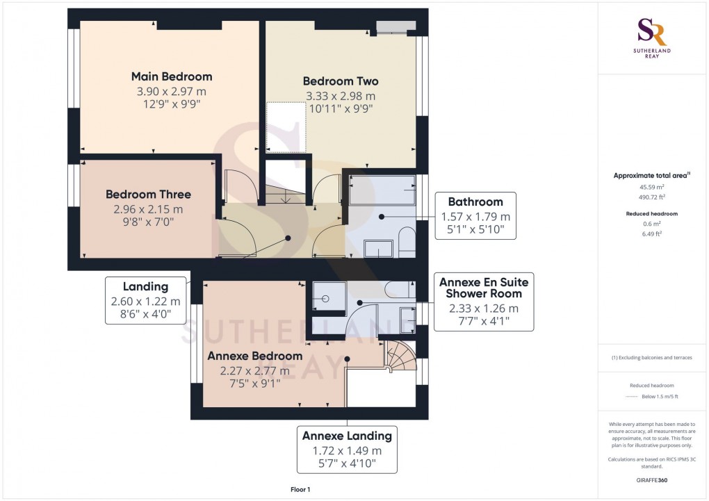 Floorplan for Meadowside, Disley, SK12