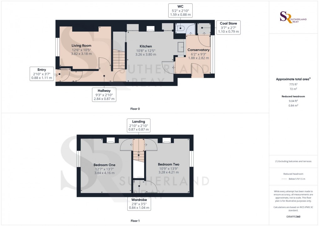 Floorplan for Lea Street, New Mills, SK22