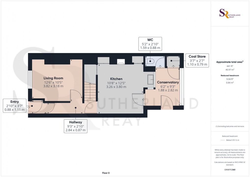 Floorplan for Lea Street, New Mills, SK22