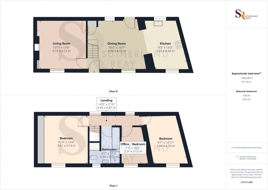 Floorplan for Swallow House Lane, Hayfield, SK22