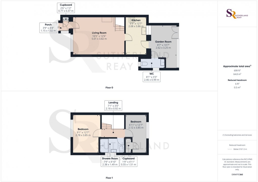 Floorplan for Woodlands Road, Chapel-En-Le-Frith, SK23