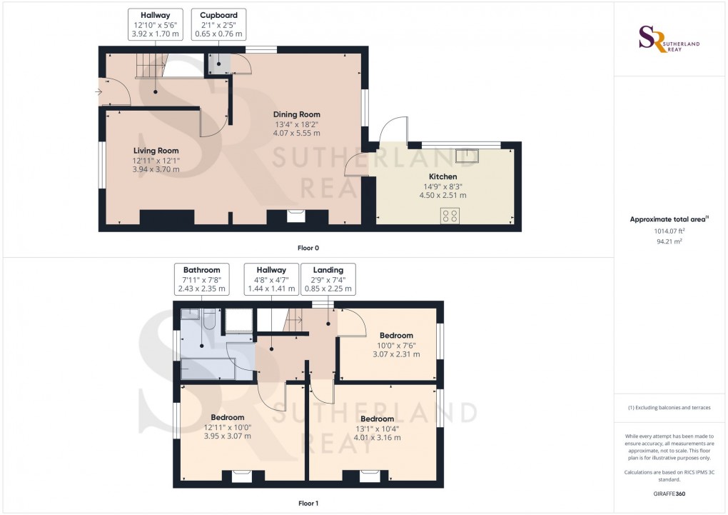 Floorplan for Bowden Lane, Chapel-En-Le-Frith, SK23