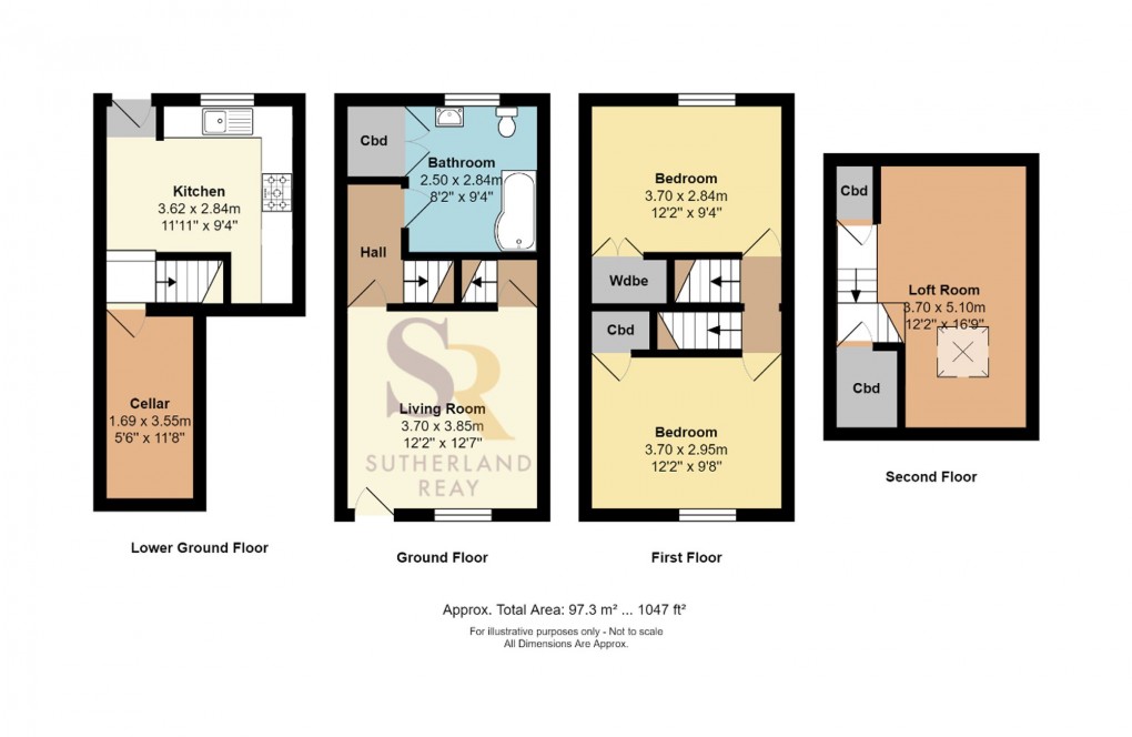 Floorplan for Bridgemont, Whaley Bridge, SK23