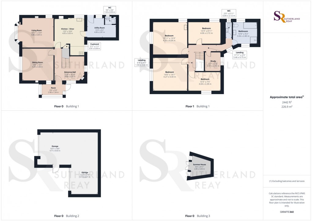 Floorplan for Eccles Road, Chapel-En-Le-Frith, SK23