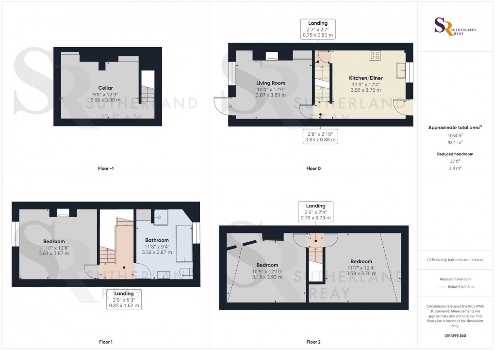Floorplan for Cliff Road, Buxton, SK17