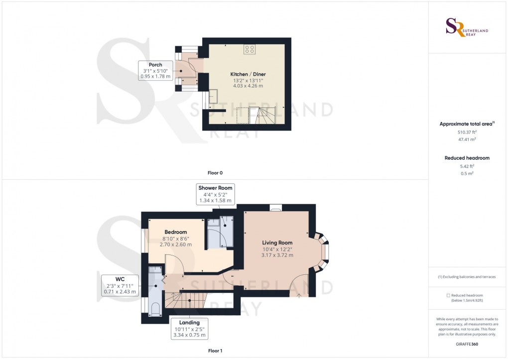 Floorplan for Buxton Road, Whaley Bridge, SK23