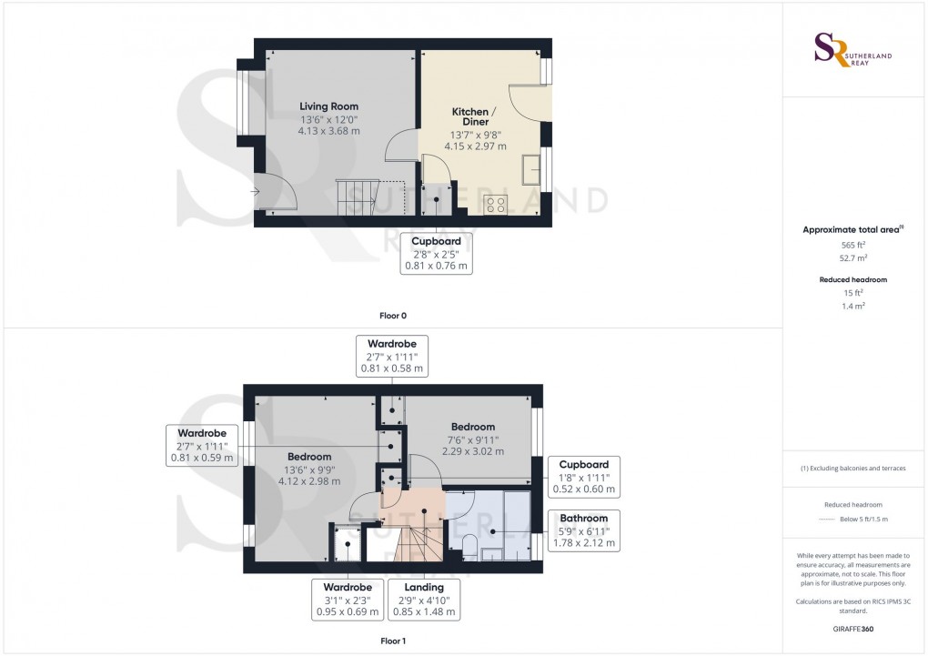 Floorplan for Beresford Avenue, Chapel-En-Le-Frith, SK23
