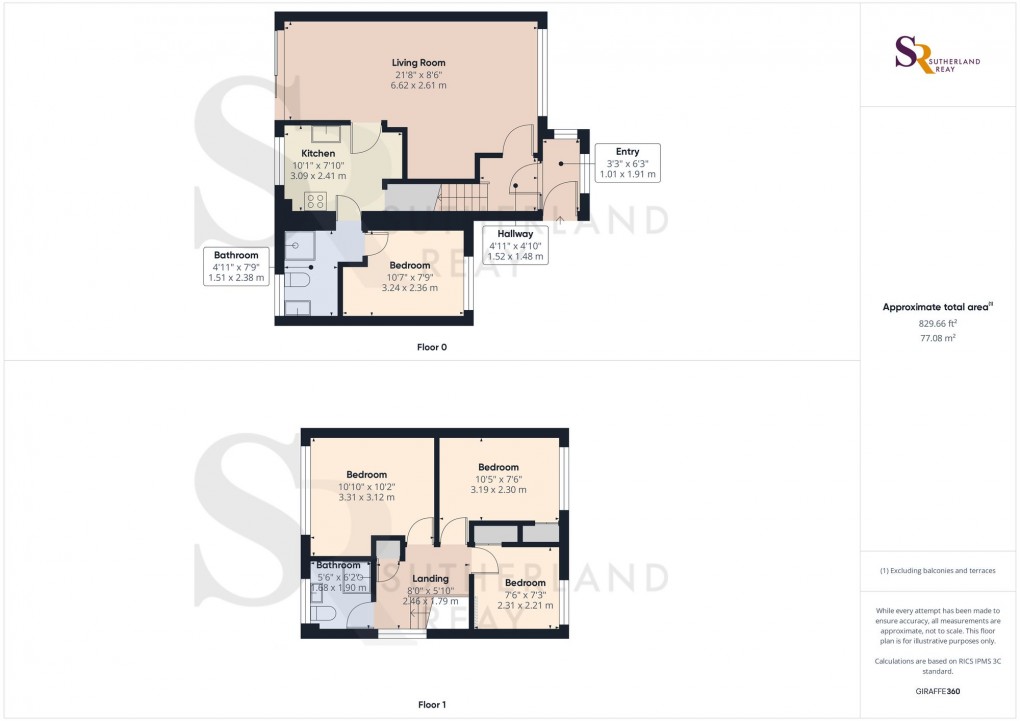 Floorplan for Eaves Knoll Road, New Mills, SK22