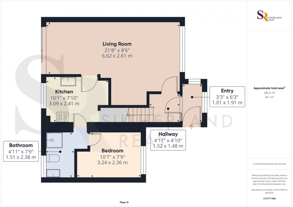 Floorplan for Eaves Knoll Road, New Mills, SK22