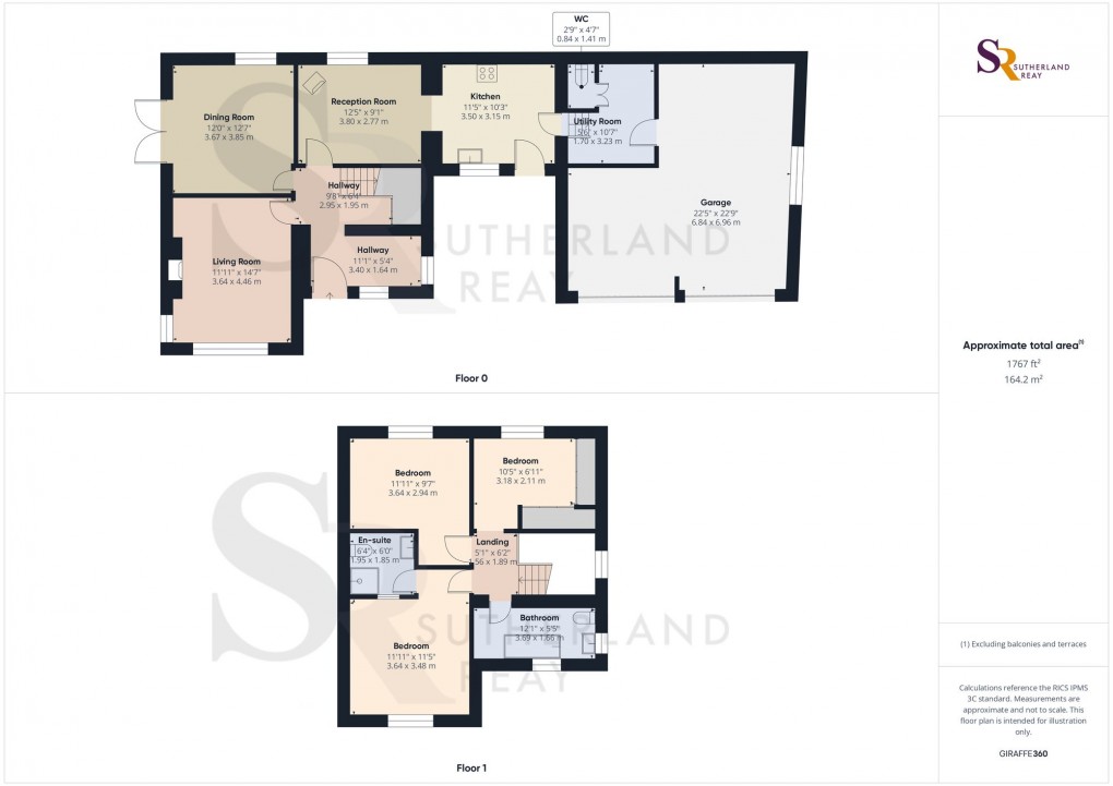 Floorplan for Chapel-En-Le-Frith, Lower Eaves Farm, SK23