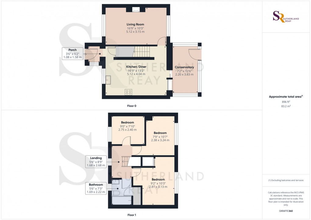 Floorplan for Westbrook Close, Chapel-En-Le-Frith, SK23