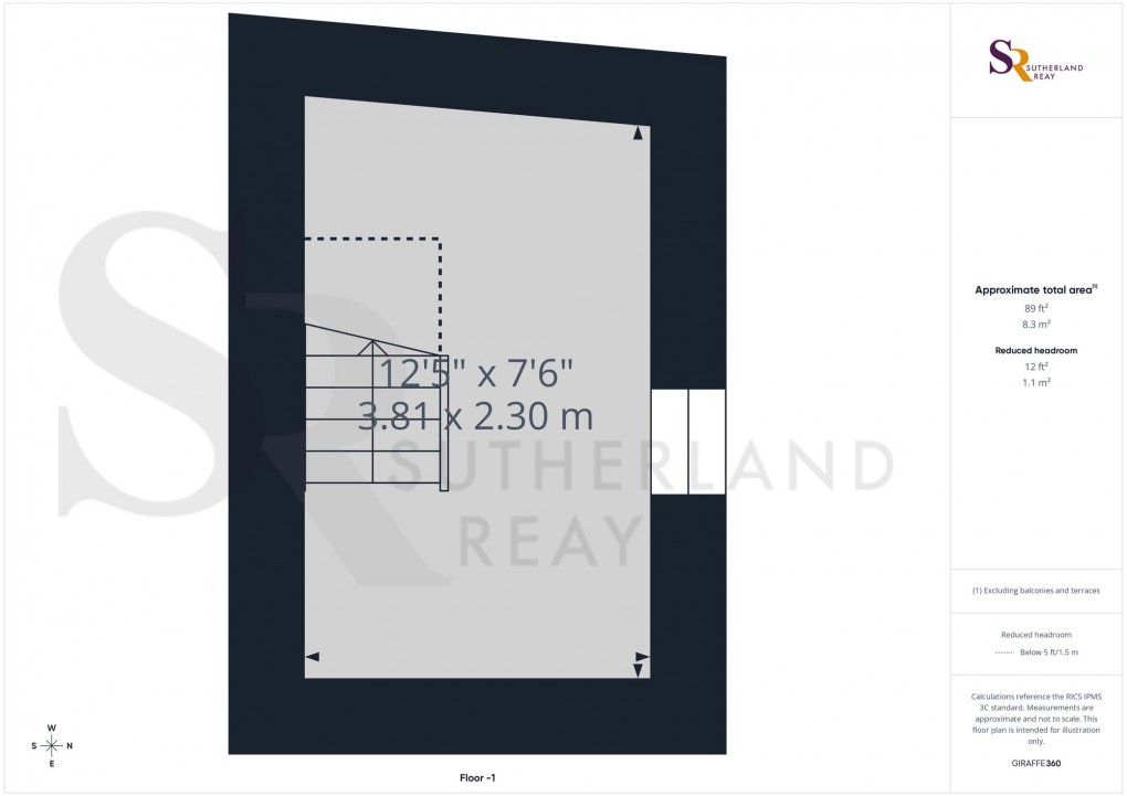Floorplan for Glossop Road, Little Hayfield, SK22