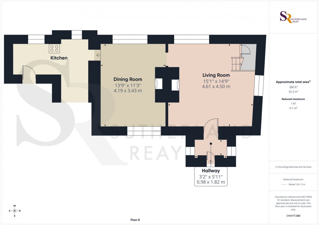Floorplan for Glossop Road, Little Hayfield, SK22