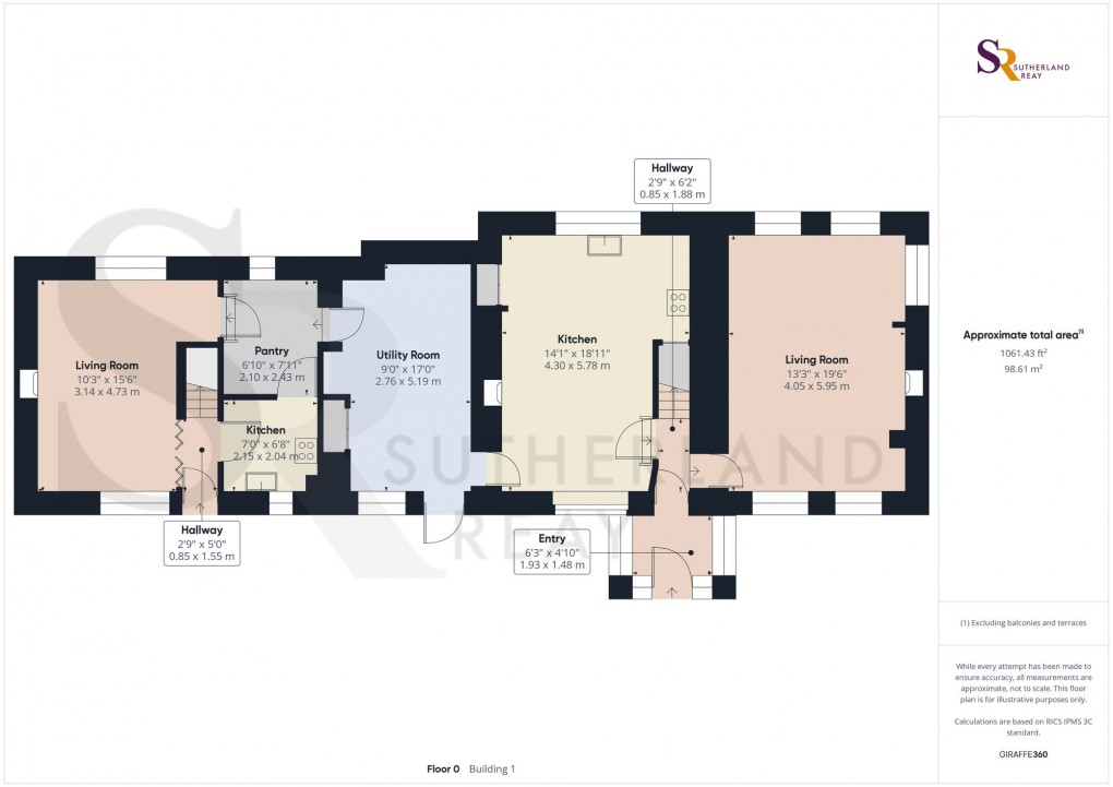 Floorplan for Glossop Road, Little Hayfield, SK22