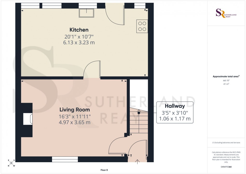 Floorplan for Whitehough, Chinley, SK23
