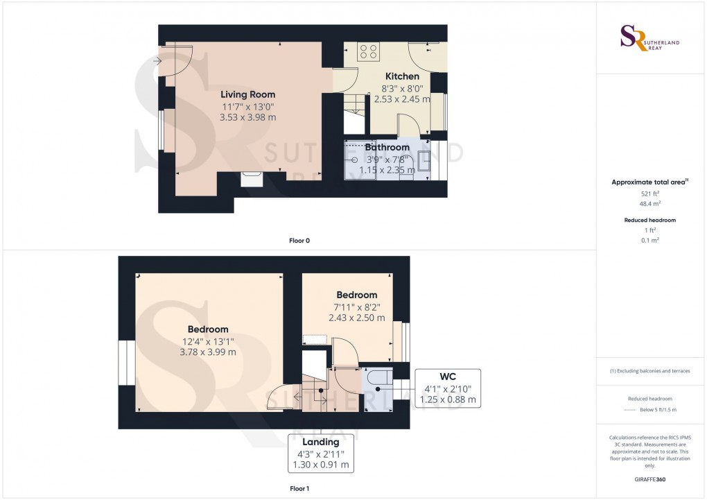 Floorplan for Kinder Road, Hayfield, SK22