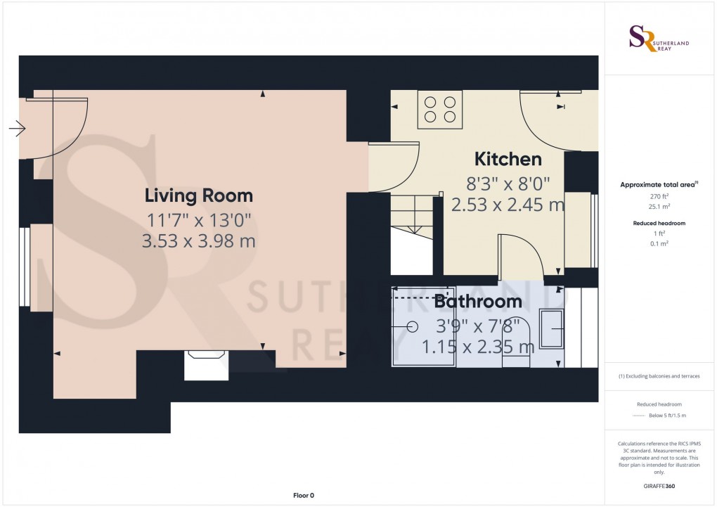 Floorplan for Kinder Road, Hayfield, SK22