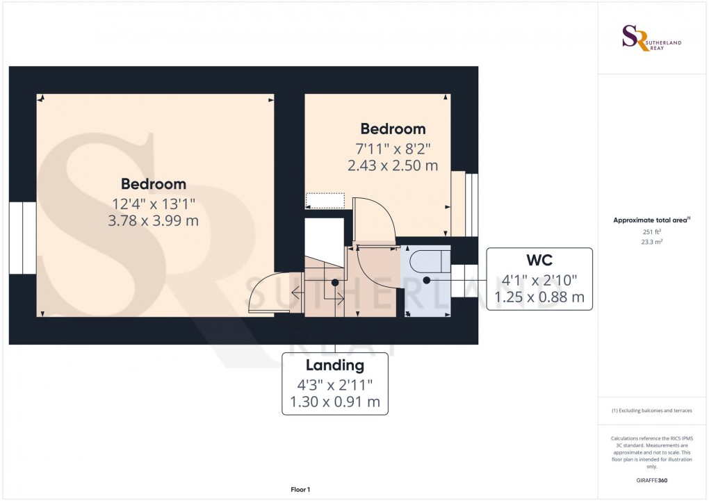 Floorplan for Kinder Road, Hayfield, SK22