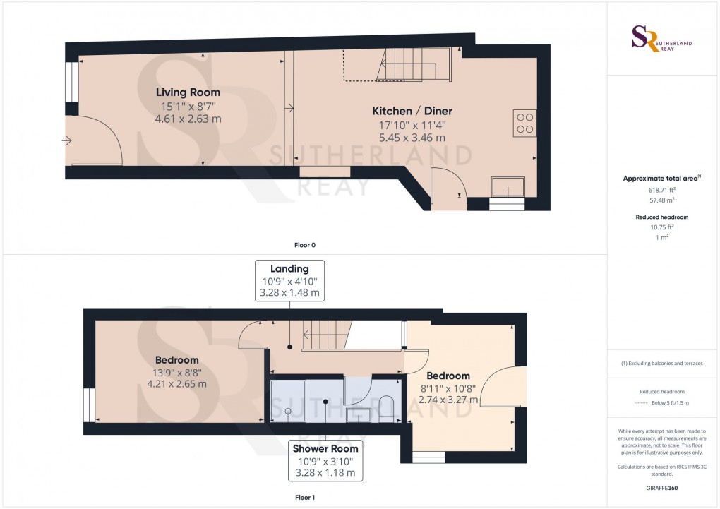 Floorplan for New Road, Buxworth, SK23