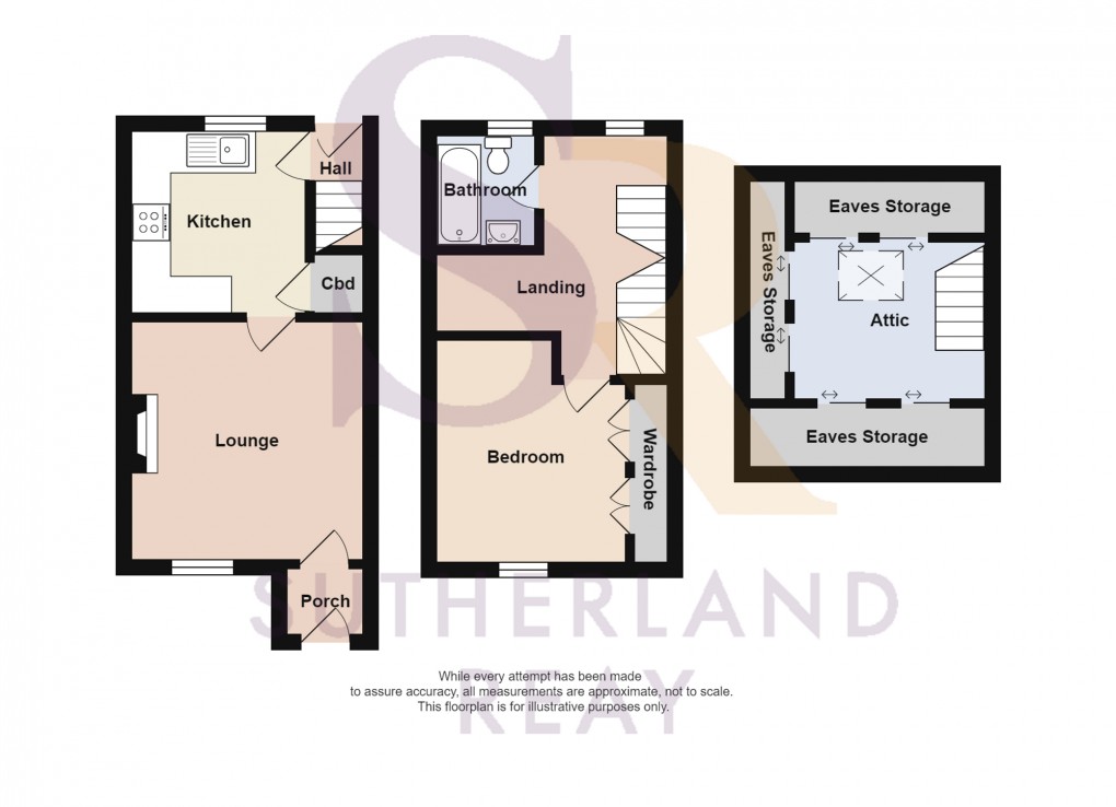 Floorplan for Lake View, Furness Vale, SK23
