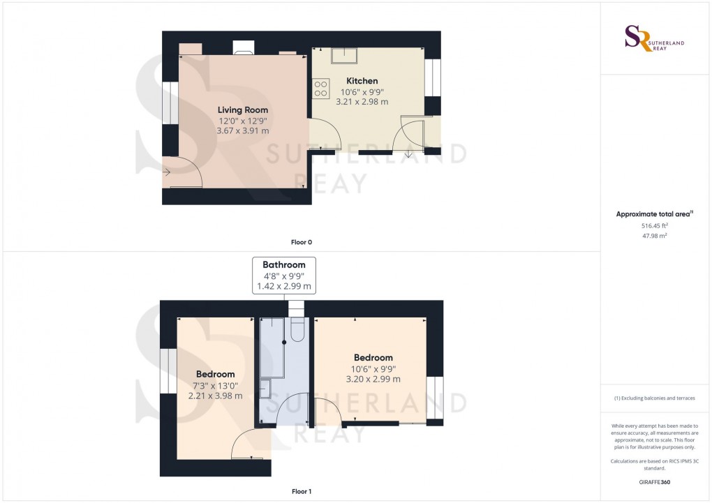 Floorplan for Sitch Lane, Birch Vale, SK22