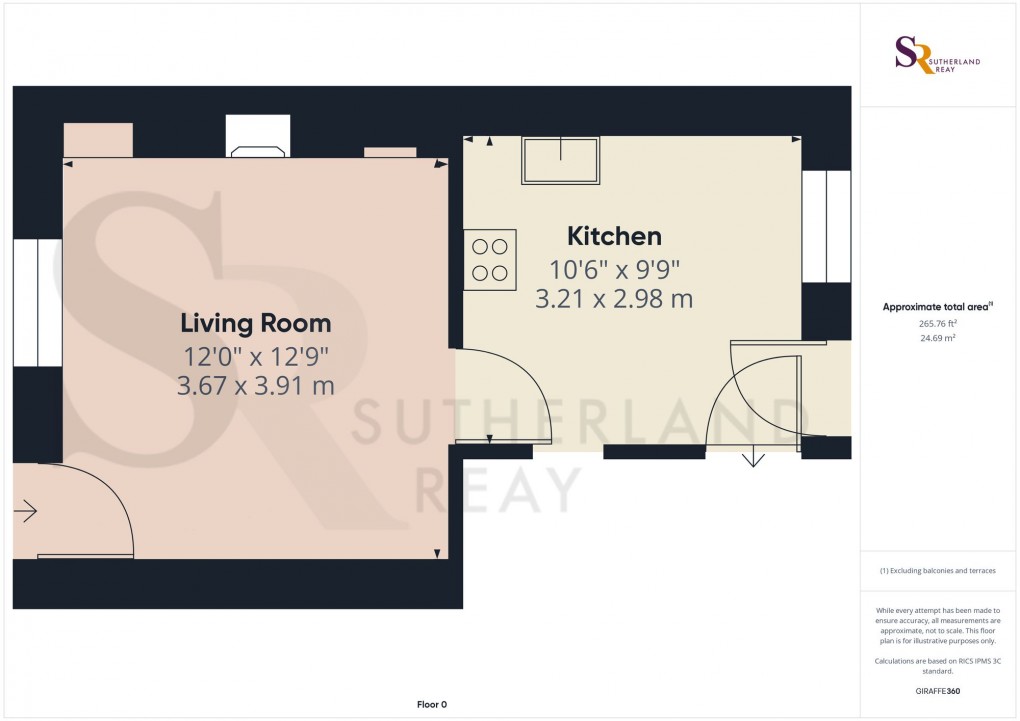 Floorplan for Sitch Lane, Birch Vale, SK22