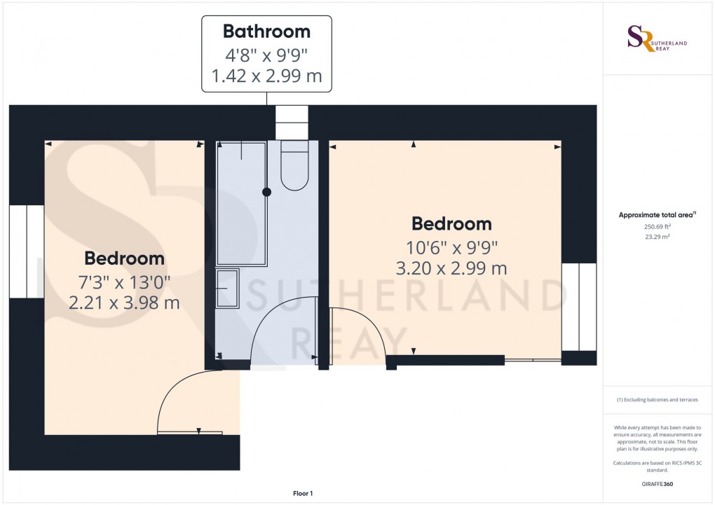Floorplan for Sitch Lane, Birch Vale, SK22