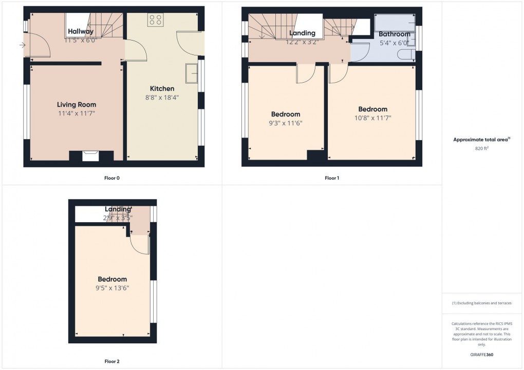 Floorplan for Hayfield Road, New Mills, SK22