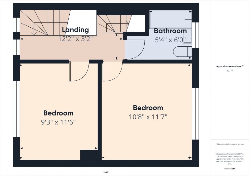 Floorplan for Hayfield Road, New Mills, SK22