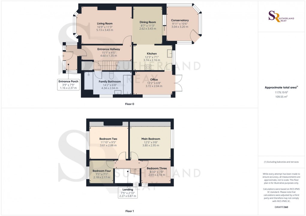 Floorplan for Elm Road South, Stockport, SK3