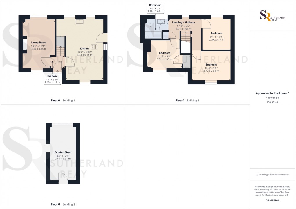Floorplan for Crossings Avenue, Chapel-En-Le-Frith, SK23