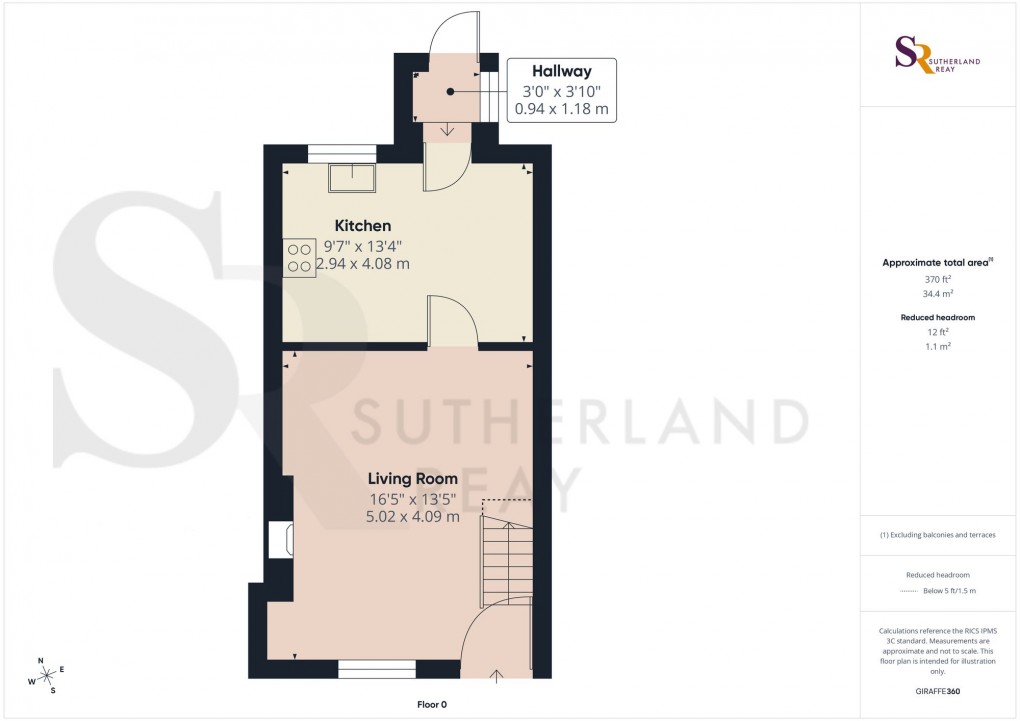 Floorplan for New Mills Road, Hayfield, SK22