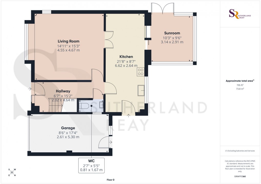 Floorplan for Meadow Close, Whaley Bridge, SK23