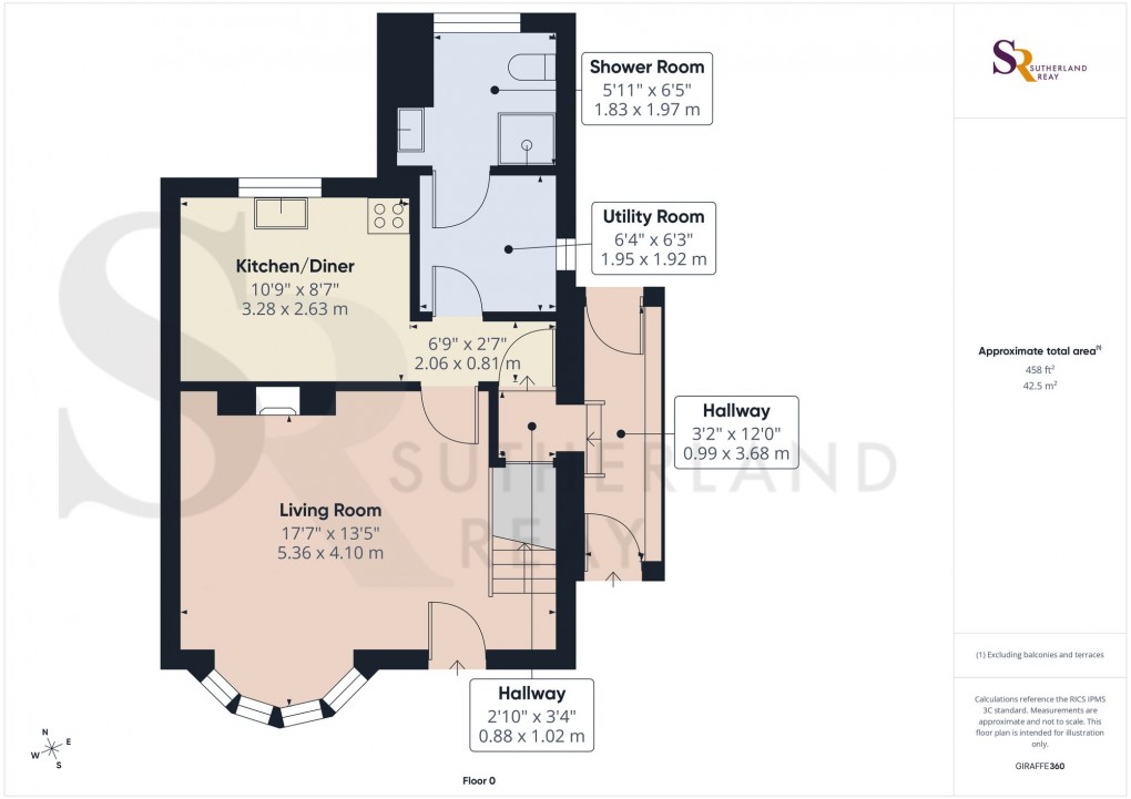 Floorplan for Ash Grove, Chinley, SK23