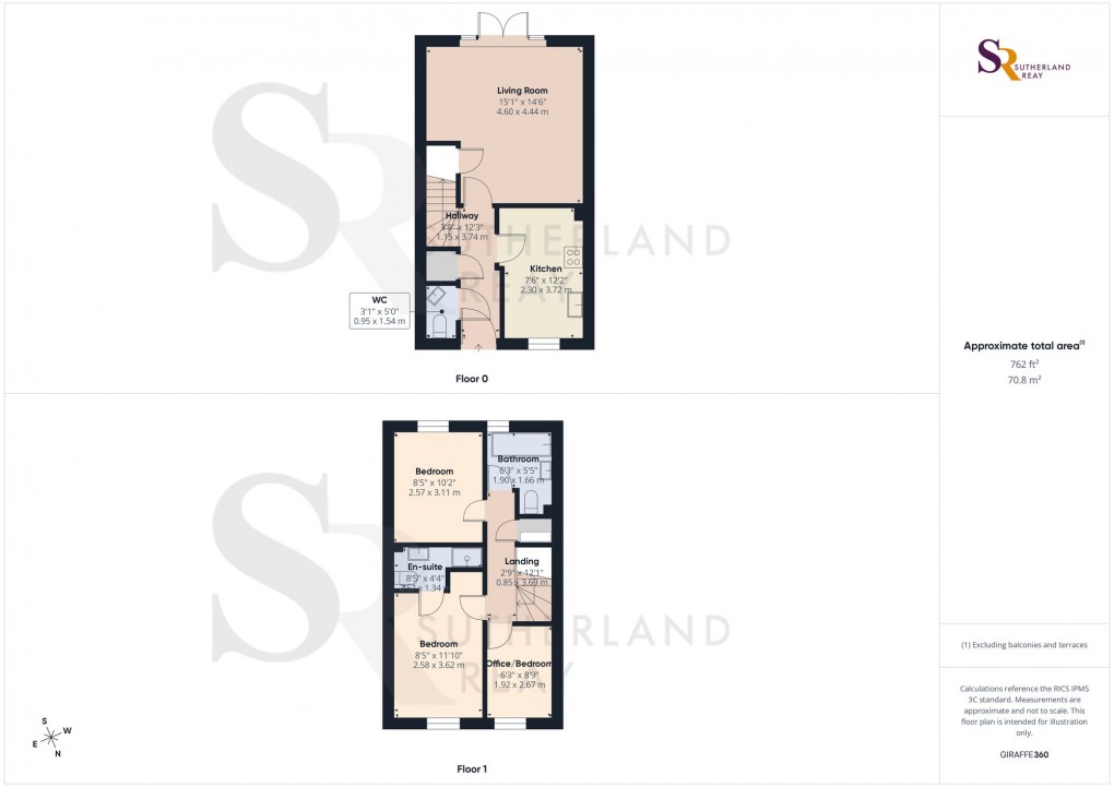 Floorplan for Sovereign Way, Chapel-En-Le-Frith, SK23